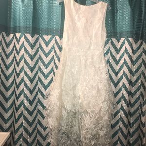 lacey tier white dress (for any special occasion!)
